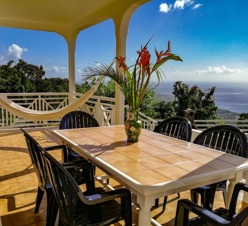 Belavue & Spa Prive, Avec Vue Panoramique Sur Mer, Jardin Creole Paysager, Jacuzzi Prive Bouillante Ngoại thất bức ảnh