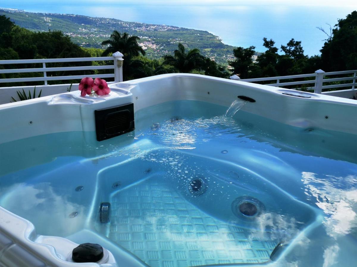 Belavue & Spa Prive, Avec Vue Panoramique Sur Mer, Jardin Creole Paysager, Jacuzzi Prive Bouillante Ngoại thất bức ảnh