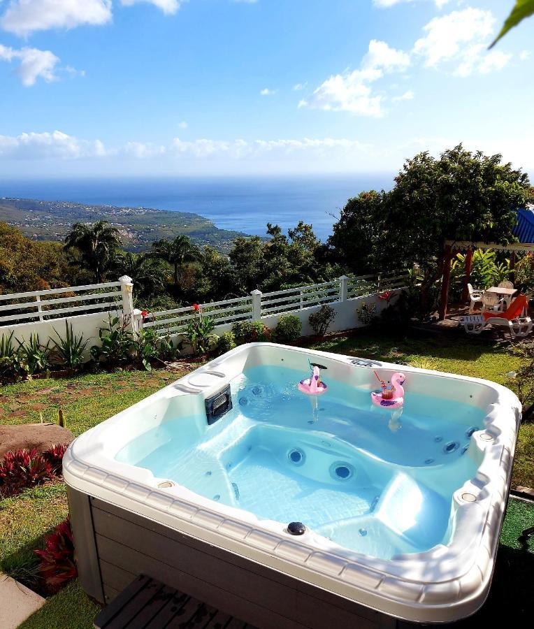 Belavue & Spa Prive, Avec Vue Panoramique Sur Mer, Jardin Creole Paysager, Jacuzzi Prive Bouillante Ngoại thất bức ảnh
